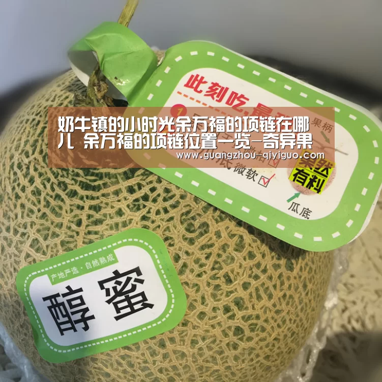 奶牛镇的小时光余万福的项链在哪儿 余万福的项链位置一览-奇异果体育app在线登录(图1) 奇异果体育app
